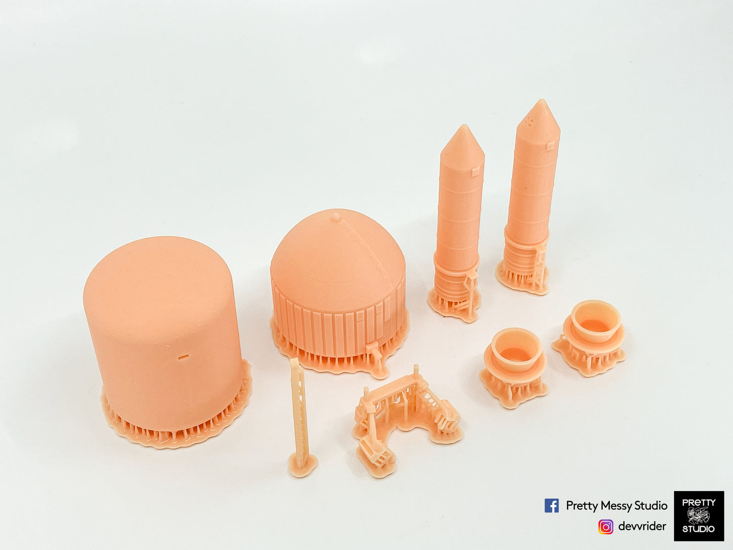 External Tank and SRBs kit for Hasegawa Egg Space Shuttle