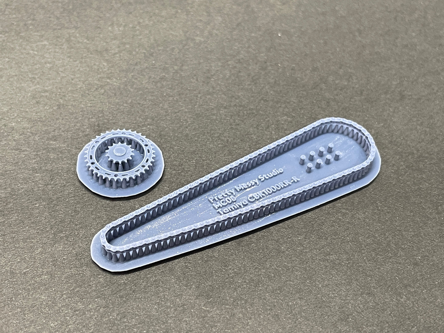 Tamiya 1/12 Honda CBR1000RR-R Detail-up Chain and Sprockets set