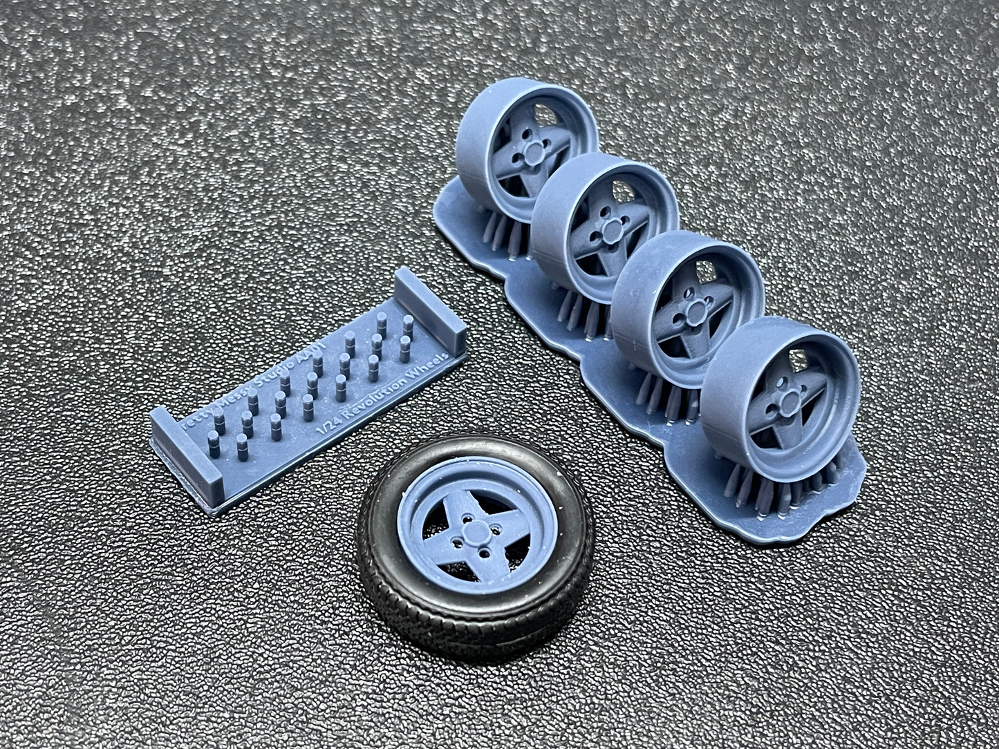 1/24 Revolution Wheels 13 inch for Classic Mini Cooper