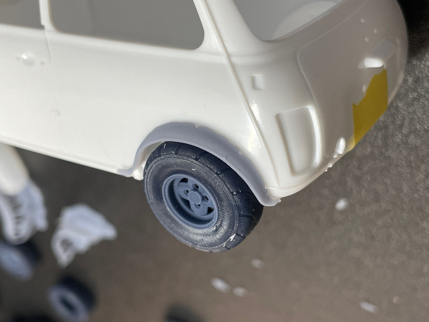 1/24 Group 2 CLASSIC Wheel Arches for Mini Cooper
