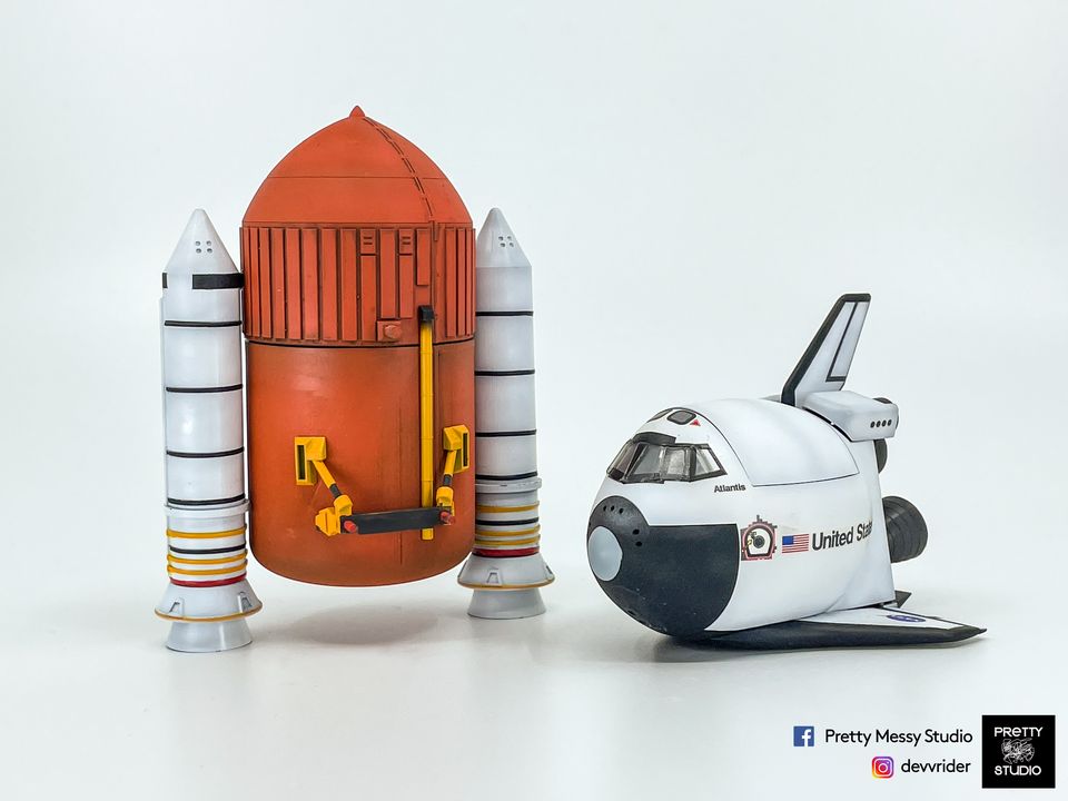 スペース シャトル用ブースター・スタンドセット