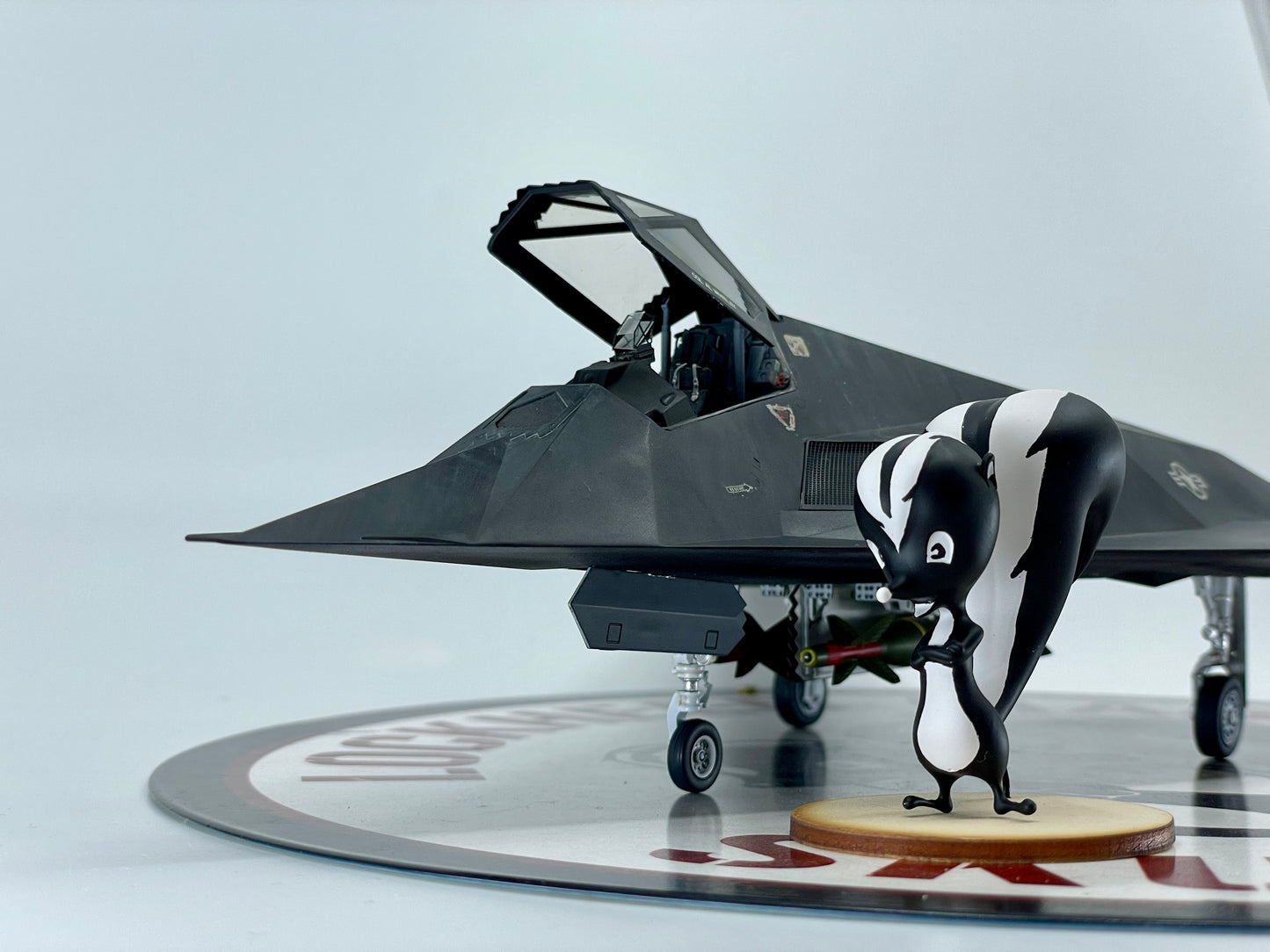 The Smart Skunk Figure