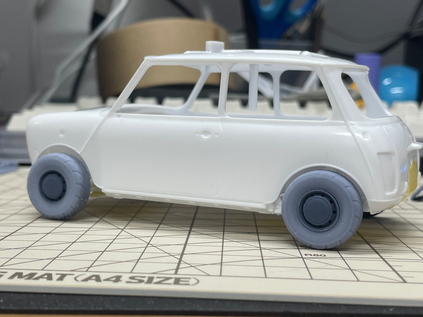 1/24 Ultralite Wheels and Tyres 10 inch set